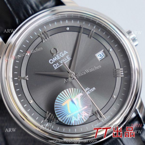 Swiss Quality Omega DeVille Co-Axial SS Rhodium Grey Dial Watch 8215 Movement Swiss Quality Omega DeVille Co-Axial SS Rhodium Grey Dial Watch 8215 Movement