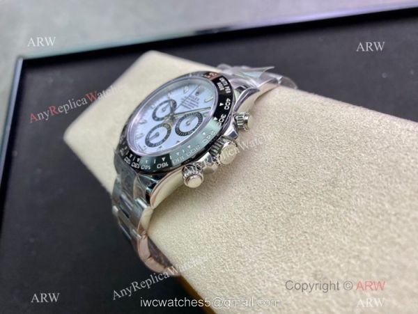 1:1 Best Copy Clean Factory Rolex Daytona Clean 4130 Chrono Watch 116500ln 904L Steel White 40mm 1:1 Best Copy Clean Factory Rolex Daytona Clean 4130 Chrono Watch 116500ln 904L Steel White 40mm