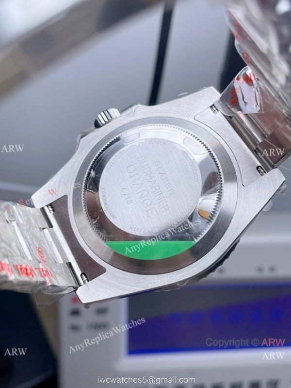New 2021 Swiss Rolex Blaken Submariner Orange 904L Stainless Steel Watch Swiss 3135 Movement New 2021 Swiss Rolex Blaken Submariner Orange 904L Stainless Steel Watch Swiss 3135 Movement