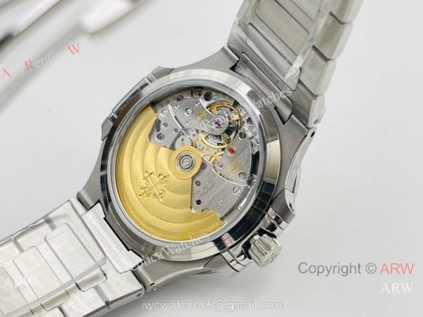 3K Factory 1:1 Replica Patek Philippe Nautilus Ladies 34 Watch Silver Steel Gray Dial 3K Factory 1:1 Replica Patek Philippe Nautilus Ladies 34 Watch Silver Steel Gray Dial