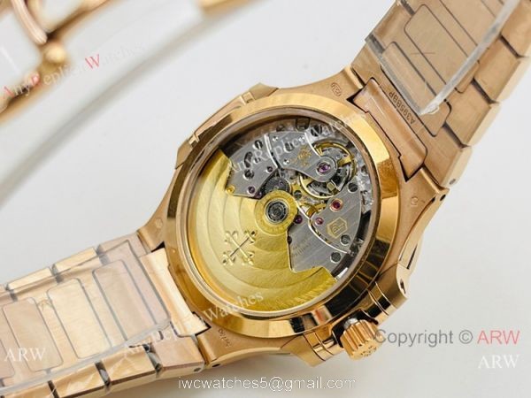 3K Factory 1:1 Replica Patek Philippe Nautilus Rose Gold Ladies Diamond Watch 34mm 3K Factory 1:1 Replica Patek Philippe Nautilus Rose Gold Ladies Diamond Watch 34mm
