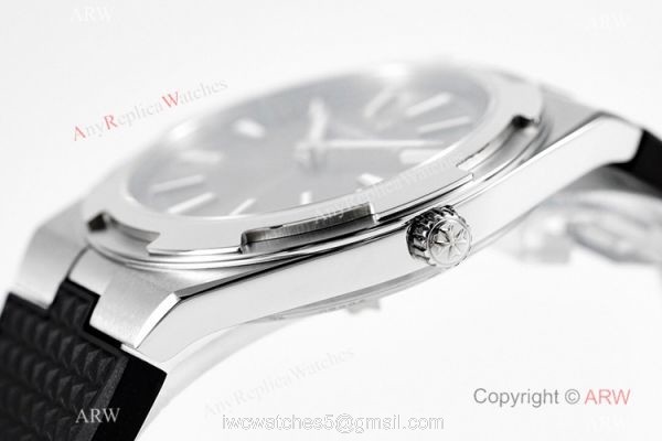 Grade 1A Copy Vacheron Constantin ultra thin Overseas 40mm Watch Rhodium Grey Dial 8F Swiss 9015 Grade 1A Copy Vacheron Constantin ultra thin Overseas 40mm Watch Rhodium Grey Dial 8F Swiss 9015