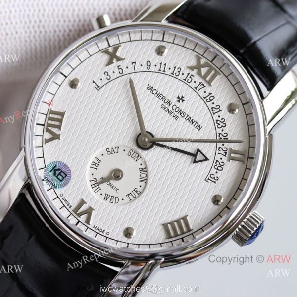 Swiss Copy Vacheron Constantin Malte Patrimony 31-Day Retrograde 47245 watch White Dial Leather Strap Swiss Copy Vacheron Constantin Malte Patrimony 31-Day Retrograde 47245 watch White Dial Leather Strap