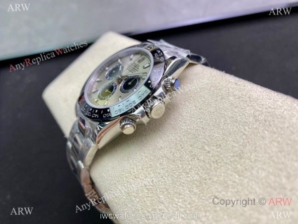 Swiss Copy Rolex Daytona 7750 904l Steel Grey Dial Ceramic Bezel Watch 40mm Swiss Copy Rolex Daytona 7750 904l Steel Grey Dial Ceramic Bezel Watch 40mm