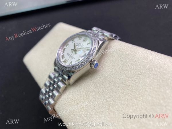 Swiss Copy Rolex Datejust 31mm Diamond Bezel watch with Jubilee Band Swiss Copy Rolex Datejust 31mm Diamond Bezel watch with Jubilee Band