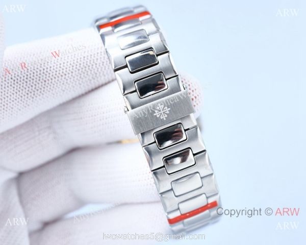 Swiss Quality Patek Philippe Nautilus 8215 Automatic Watch Diamond Bezel White Dial Swiss Quality Patek Philippe Nautilus 8215 Automatic Watch Diamond Bezel White Dial