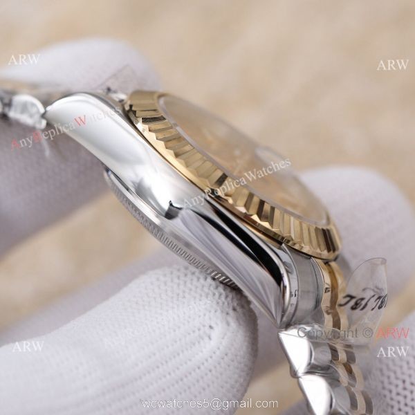 Replica Rolex Datejust 2-Tone Gold Face Watch 31mm Ladies Replica Rolex Datejust 2-Tone Gold Face Watch 31mm Ladies