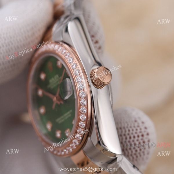 New Replica Rolex Diamond bezel Datejust 2-Tone Blue Face Watch 31mm Ladies New Replica Rolex Diamond bezel Datejust 2-Tone Blue Face Watch 31mm Ladies