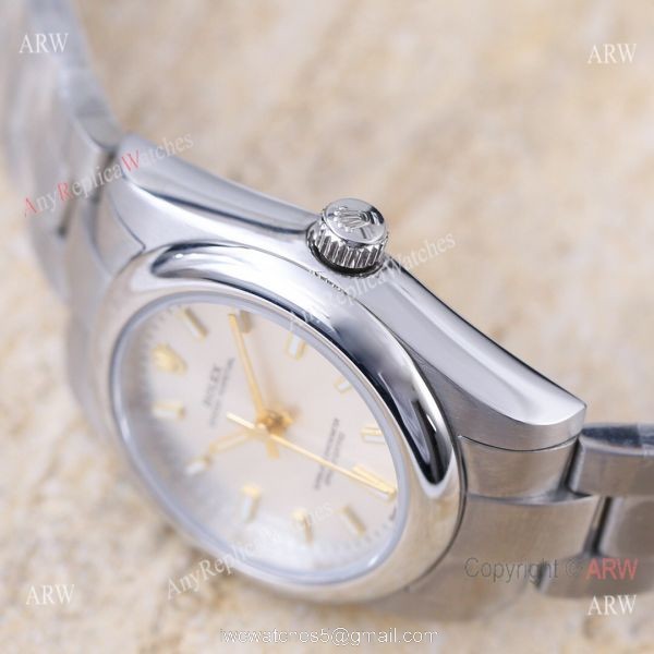 Replica Rolex Oyster Perpetual White Dial Stainless Steel Lady Watch Replica Rolex Oyster Perpetual White Dial Stainless Steel Lady Watch