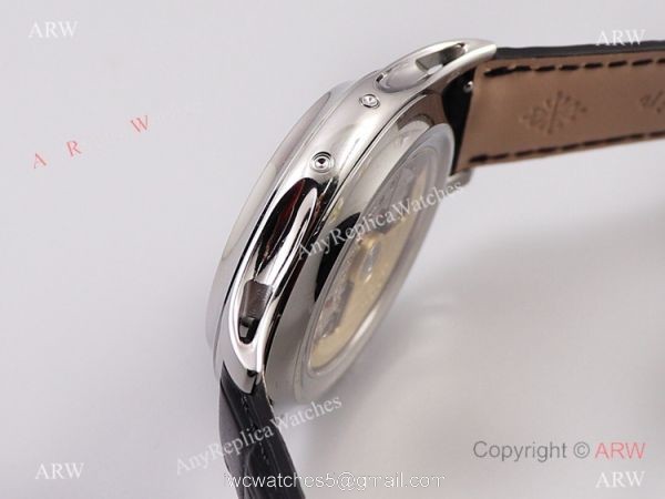 GR factory V2 Patek Philippe Geneve Moonphase 5205g Ss Blue Face Watch GR factory V2 Patek Philippe Geneve Moonphase 5205g Ss Blue Face Watch