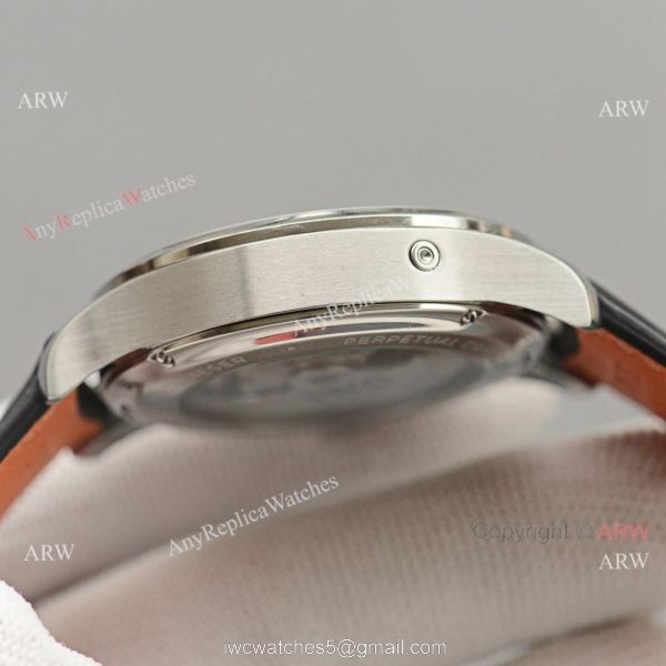 Top Replica IWC Portuguese Black Face 42 MM Men Moonphase Watch Top Replica IWC Portuguese Black Face 42 MM Men Moonphase Watch