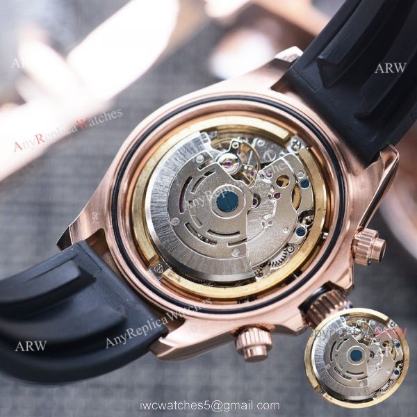 Replica Rolex Daytona Rose Gold Case Ceramic bezel Man 40MM Watch Replica Rolex Daytona Rose Gold Case Ceramic bezel Man 40MM Watch
