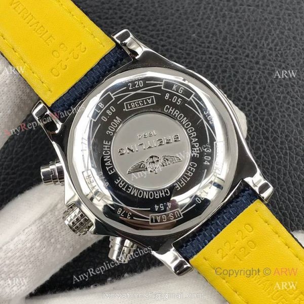 Grade AAA Copy Breitling Avenger II Chronograph 43mm Asian 7750 Watch Silver Case Military Strap Grade AAA Copy Breitling Avenger II Chronograph 43mm Asian 7750 Watch Silver Case Military Strap