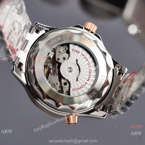 Swiss Quality Omega Seamaster Nekton Edition Diver 300m Watch Two Tone Rose Gold Swiss Quality Omega Seamaster Nekton Edition Diver 300m Watch Two Tone Rose Gold