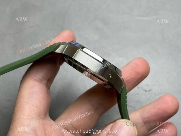 Grade AAA Copy Patek Philippe Aquanaut Chrono 42mm Watch 5968g Green Version Grade AAA Copy Patek Philippe Aquanaut Chrono 42mm Watch 5968g Green Version