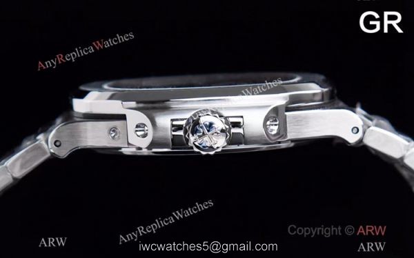 GR Factory Super Clone Patek Philippe Nautilus Moonphase 5712 Watch New Baby Blue Dial GR Factory Super Clone Patek Philippe Nautilus Moonphase 5712 Watch New Baby Blue Dial