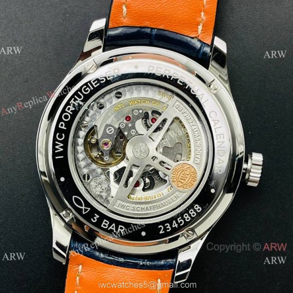 IWS Factory V2 IWC Portuguese Perpetual Calendar Watch Blue Moonphase Dial 40mm IWS Factory V2 IWC Portuguese Perpetual Calendar Watch Blue Moonphase Dial 40mm