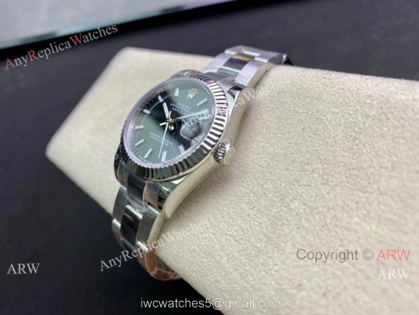 Swiss Rolex Datejust 36mm 2836 Movement Black Dial Oyster Band Swiss Rolex Datejust 36mm 2836 Movement Black Dial Oyster Band
