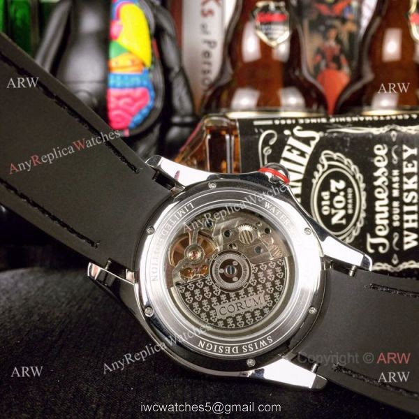 Corum Bubble Skull Tourbillon SS Blue Dial Watch Best Replica Corum Bubble Skull Tourbillon SS Blue Dial Watch Best Replica