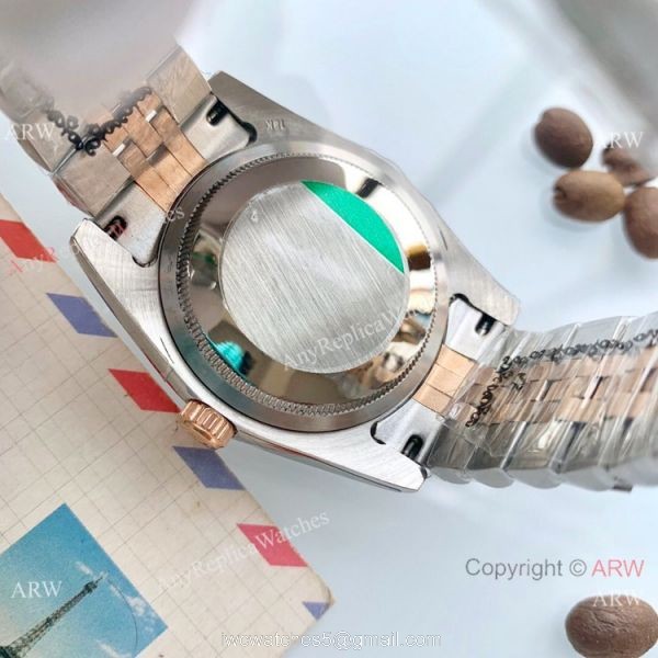 New Style Rolex Oyster Perpetual Datejust 36mm Watch Rose Gold Diamond Dial New Style Rolex Oyster Perpetual Datejust 36mm Watch Rose Gold Diamond Dial