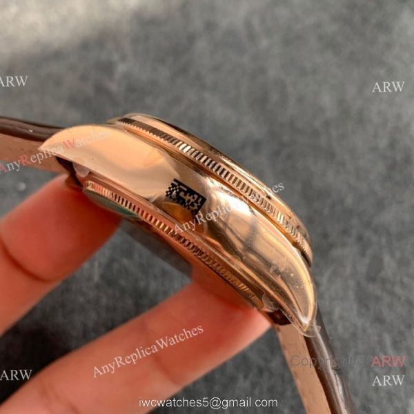 Swiss Copy Rolex Cellini Dual Time Rose Gold Watch 3180 Movement Swiss Copy Rolex Cellini Dual Time Rose Gold Watch 3180 Movement