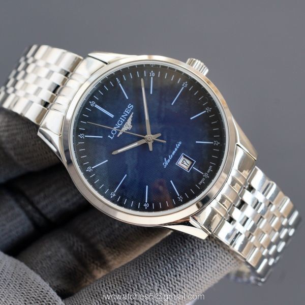 Replica Longines Elegant 316L SS Strap Blue Meteorite Texture Dial Watch 8215 Movement Replica Longines Elegant 316L SS Strap Blue Meteorite Texture Dial Watch 8215 Movement