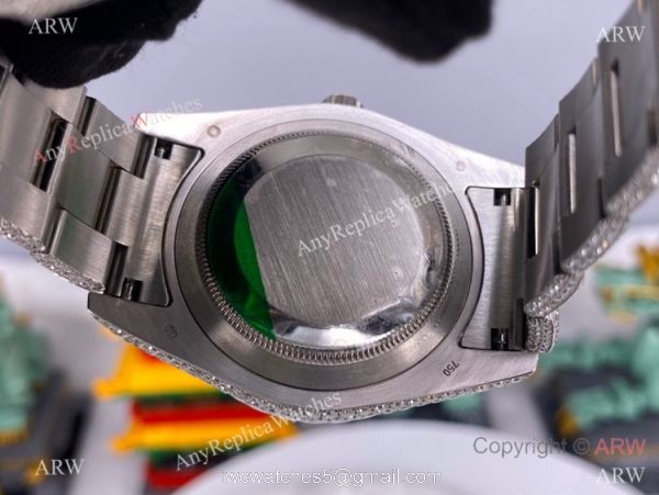 Iced Out Rolex Datejust II Middle East Arabic Watch 2836 Movement Iced Out Rolex Datejust II Middle East Arabic Watch 2836 Movement