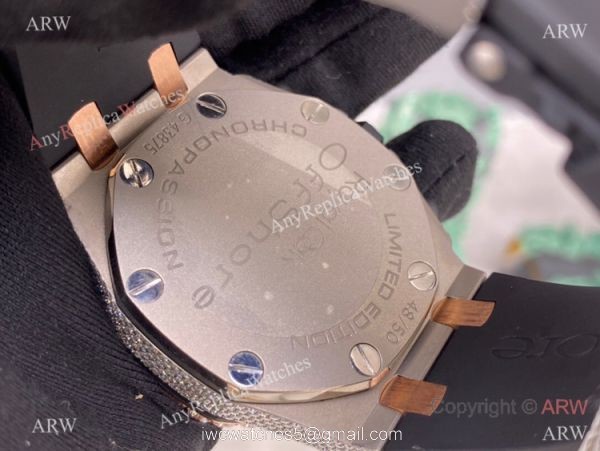 JF Factory Iced Out Audemars Piguet Royal Oak 1-1 JF 3126 Watch Rubber Strap JF Factory Iced Out Audemars Piguet Royal Oak 1-1 JF 3126 Watch Rubber Strap