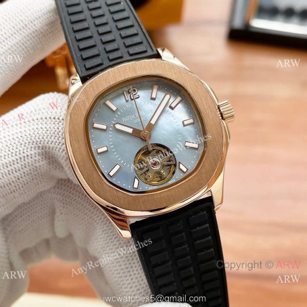 Clone Patek Philippe Lady Tourbillon Diamond Bezel Purple Rubber Strap 35mm Clone Patek Philippe Lady Tourbillon Diamond Bezel Purple Rubber Strap 35mm