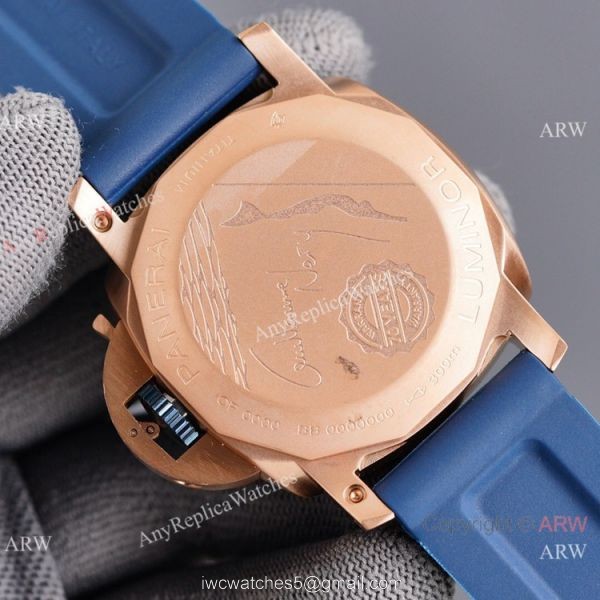 Clone Panerai Luminor Marina Guillaume Nery Edition Pam 1122 Watch Rose Gold Case 44mm Clone Panerai Luminor Marina Guillaume Nery Edition Pam 1122 Watch Rose Gold Case 44mm