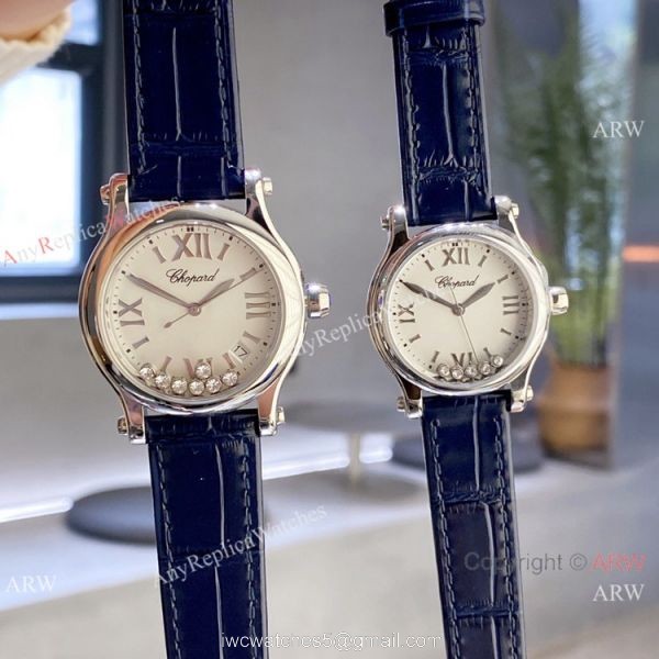 Clone Chopard Happy Sport Couple Watches 30mm or 36mm Quartz Clone Chopard Happy Sport Couple Watches 30mm or 36mm Quartz