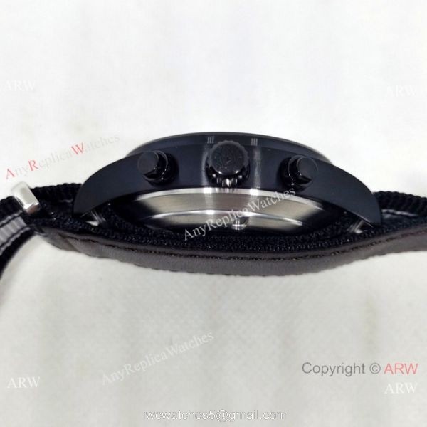 New Copy IWC Pilots Blacksteel Nylon Strap Watch Automatic New Copy IWC Pilots Blacksteel Nylon Strap Watch Automatic