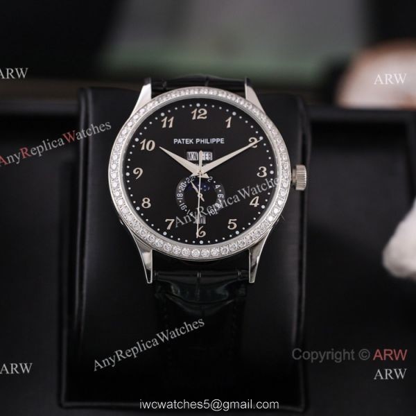 Swiss Quality Patek Philippe Calatrava Annual Calendar Silver Dial Rose Gold Watches Swiss Quality Patek Philippe Calatrava Annual Calendar Silver Dial Rose Gold Watches
