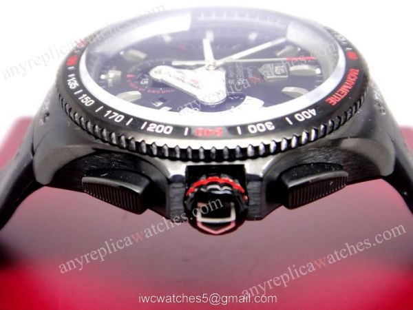 TAG Heuer Grand Carrera Calibre 36 Fiyat Black rubber Strap Watch
