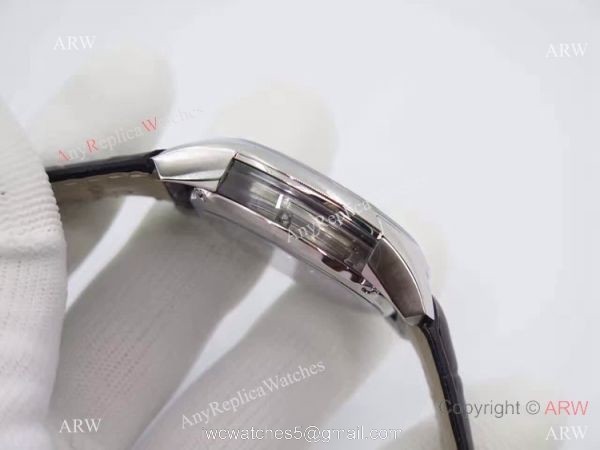 Swiss Omega De Ville Fake Watch Silver Dial 8500 Movement