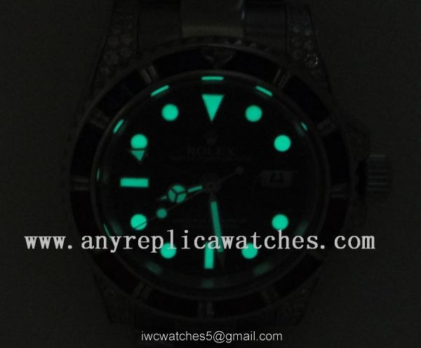 Rolex GMT Master II Watch Red / Blue Diamond Bezel Replica Rolex