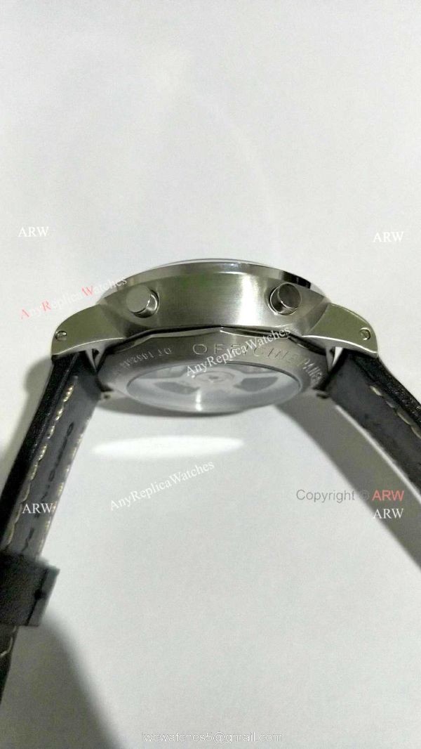 Panerai PAM 524 Luminor 1950 3 Days Flyback Black Dial Watch New Replica