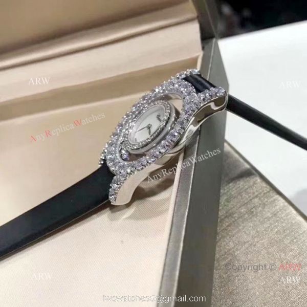 Top Grade Replica Chopard Happy Dreamg Ice Out Watches 32mm