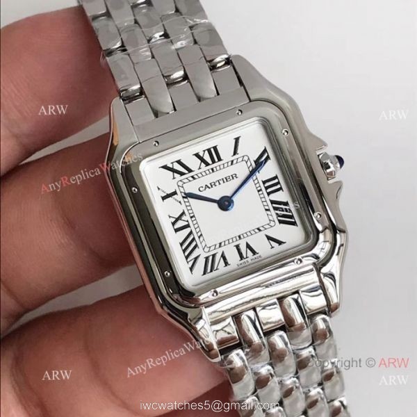 Swiss Replica Cartier Panthere De WSPN0007 Watch Stainless Steel
