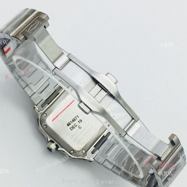 1:1 BV Factory Cartier Santos Cartier Watch Copy QuickSwitch Band