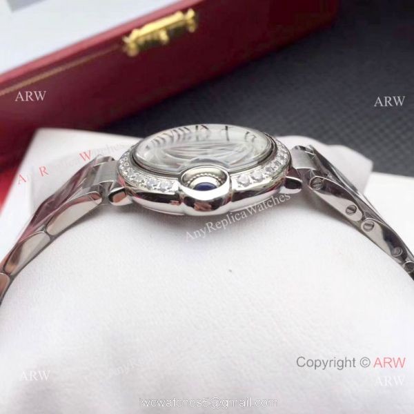 Copy Ballon Bleu Cartier 28mm Stainless Steel Watch Swiss Quality