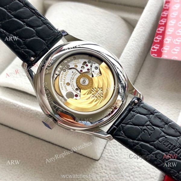 Swiss Clone Patek Philippe Geneve Complications Watch 40mm Rose Gold Case
