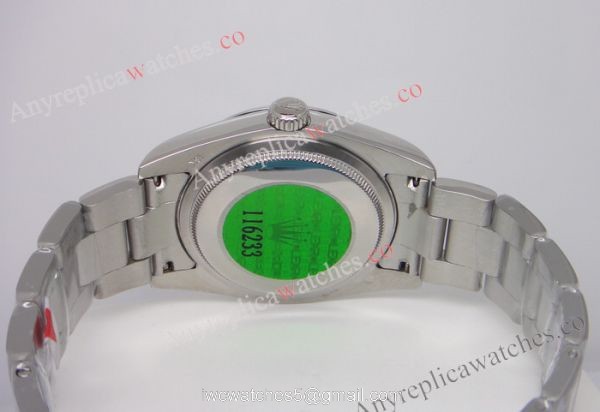 Rolex Datejust NEW Blue Arabic Markers Oyster watch 36mm