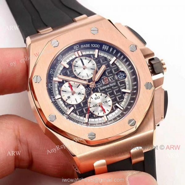 Japan Grade Audemars Piguet Royal Oak Offshore Replica watch Gray Structured Dial