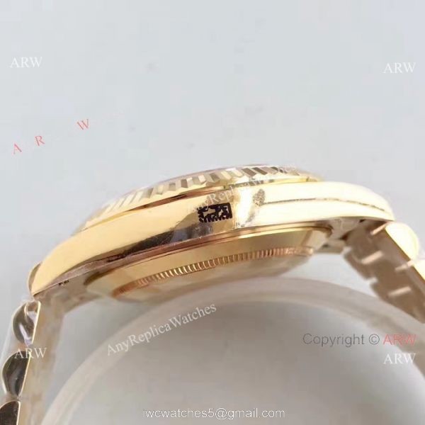 (EW) Swiss 3255 Rolex Presidential 41mm Replica Watch DayDate II White Dial