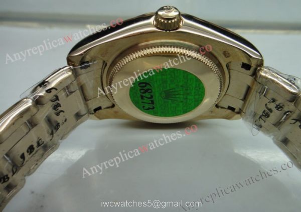 Masterpiece Datejust Replica Rolex Diamond Bezel Yellow Gold 31mm Watch