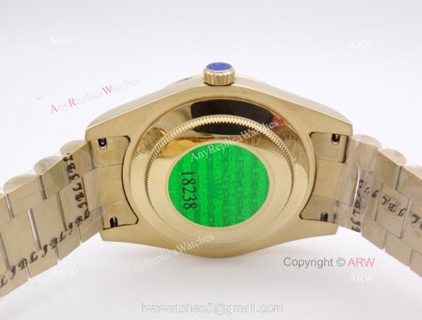 New High Quality Replica Rolex Day-Date President Band Gold Dial 40mm Watch