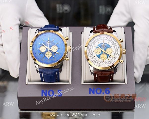 Buy Replica Breitling Transocean Unitime B05 Watches Two Tone