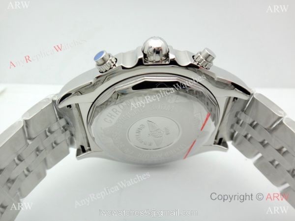 Breitling Chronomat B01 Stainless Steel Replica Watch Gray Dial