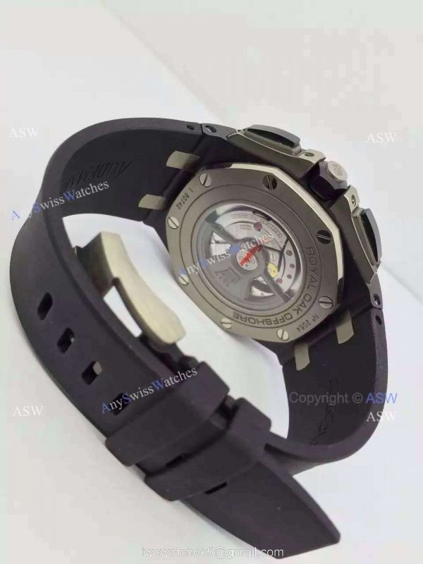 Fake Audemars Piguet Watch Swiss 3126 Black The carbon fiber Black Rubber